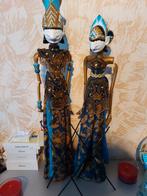 Wajang Poppen 2 Stuks, Antiek en Kunst, Ophalen of Verzenden