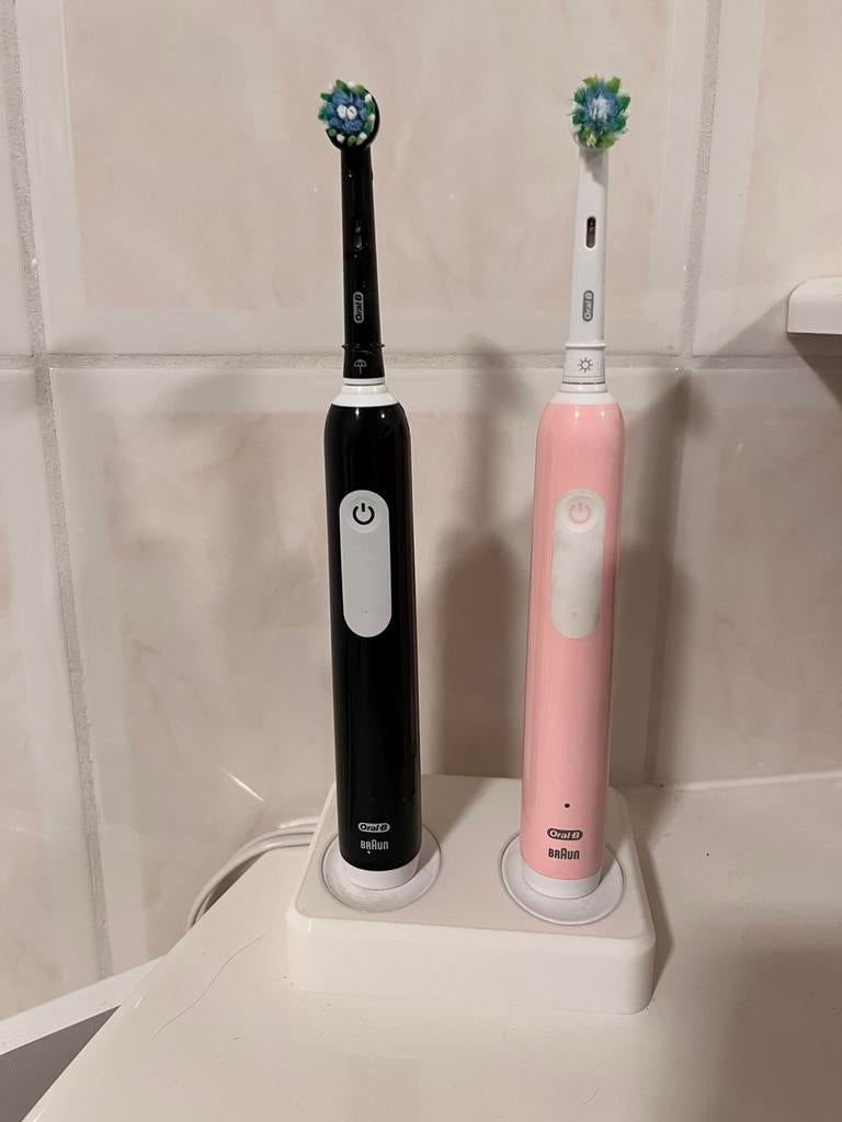 Oral-b duo tandenborstel houder, Ophalen of Verzenden, Zo goed als nieuw