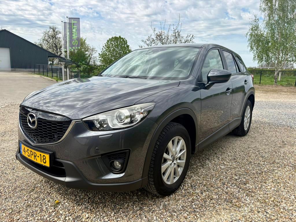 Mazda CX-5 2.0 121KW 2WD 2013 Grijs, Auto's, Voorwielaandrijving, 1998 cc, Stof, 4 cilinders