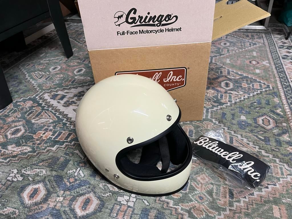Biltwell Gringo helm, maat XL, Overige merken, XL, Ophalen of Verzenden, Nieuw zonder kaartje
