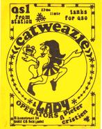 Schijndel QSL sticker Catweazle, Ophalen of Verzenden, Zo goed als nieuw, Overige typen