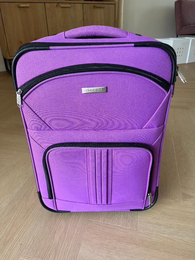 Koffer geschikt als handbagage, Sieraden, Tassen en Uiterlijk, Koffers, Ophalen, Overige materialen, Wieltjes, Minder dan 50 cm