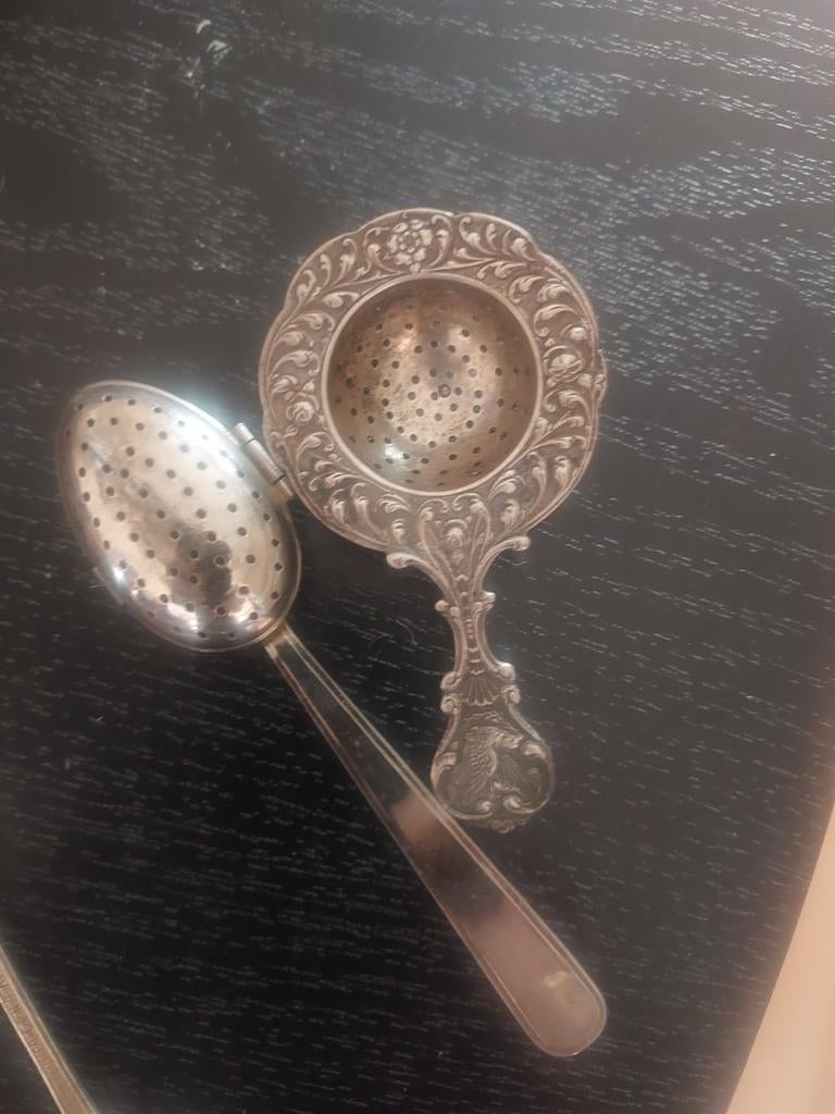 Zilvere thee lepels, Ophalen of Verzenden, Zilver