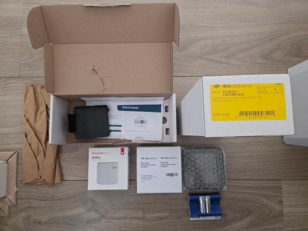 Spider + BDRT Itho Daalderop 03-00661, Ophalen of Verzenden, Nieuw