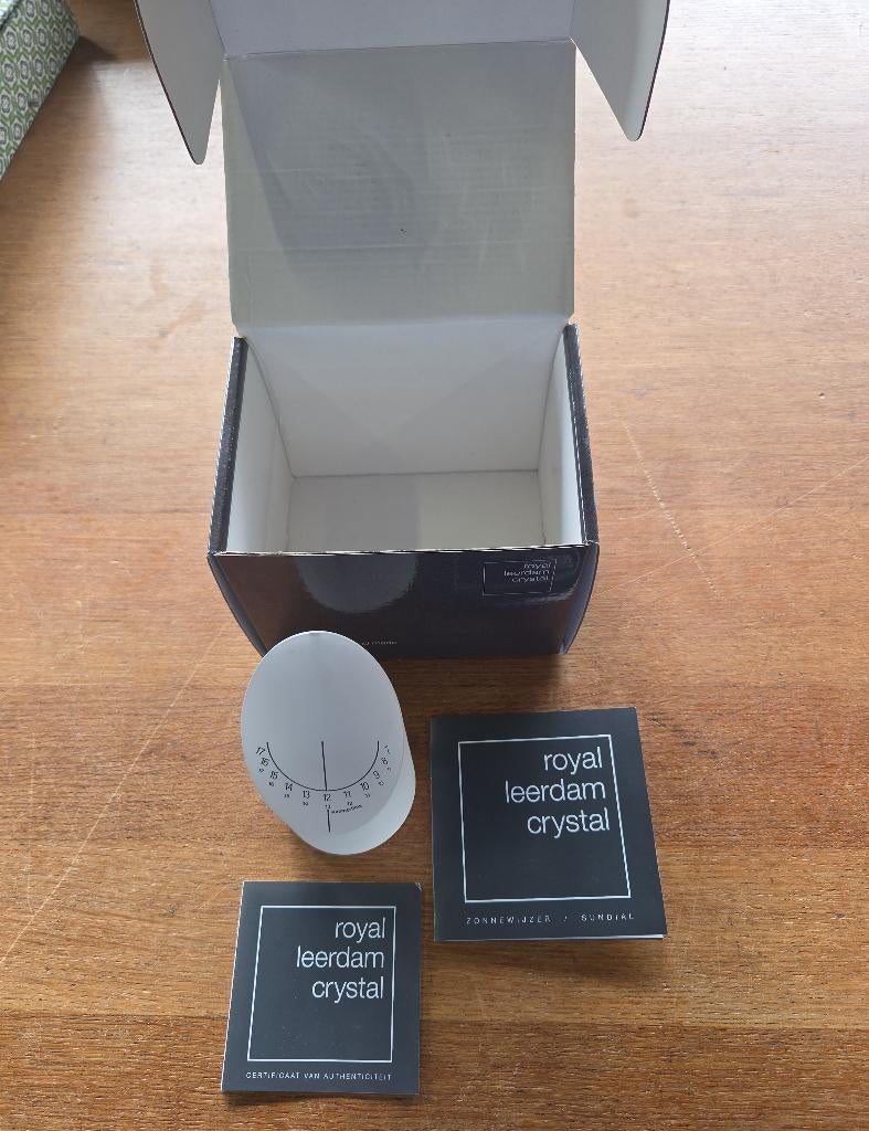 Leerdam Siem van der Marel zonnewijzer, Ophalen of Verzenden