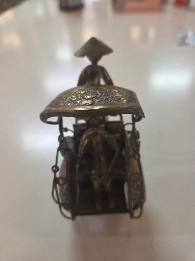 Miniatuur riksja bedjar, Ophalen of Verzenden, Gebruikt