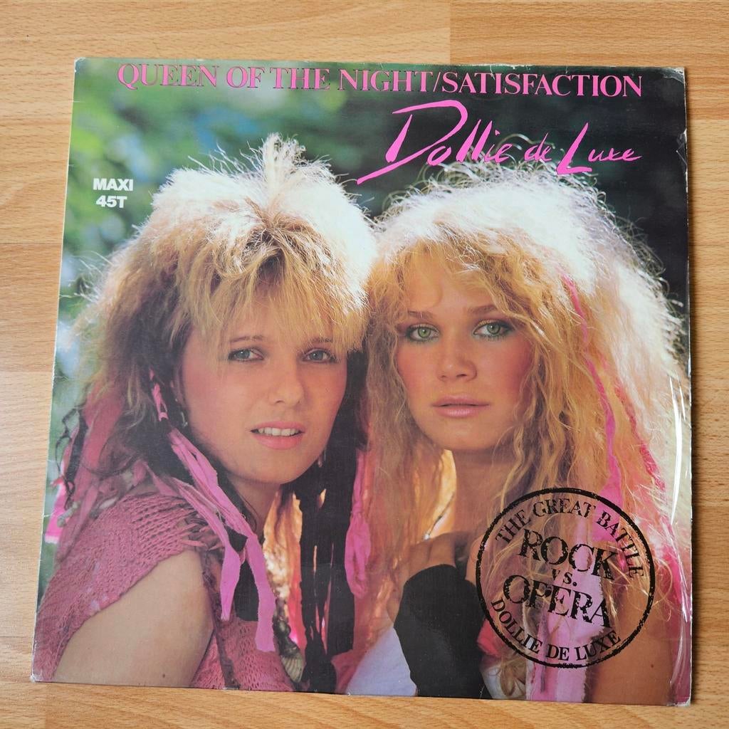 Dollie De Luxe – Queen Of The Night  - Maxi Single, Cd's en Dvd's, Vinyl Singles, Gebruikt, Maxi-single, Pop, 12 inch, Ophalen of Verzenden