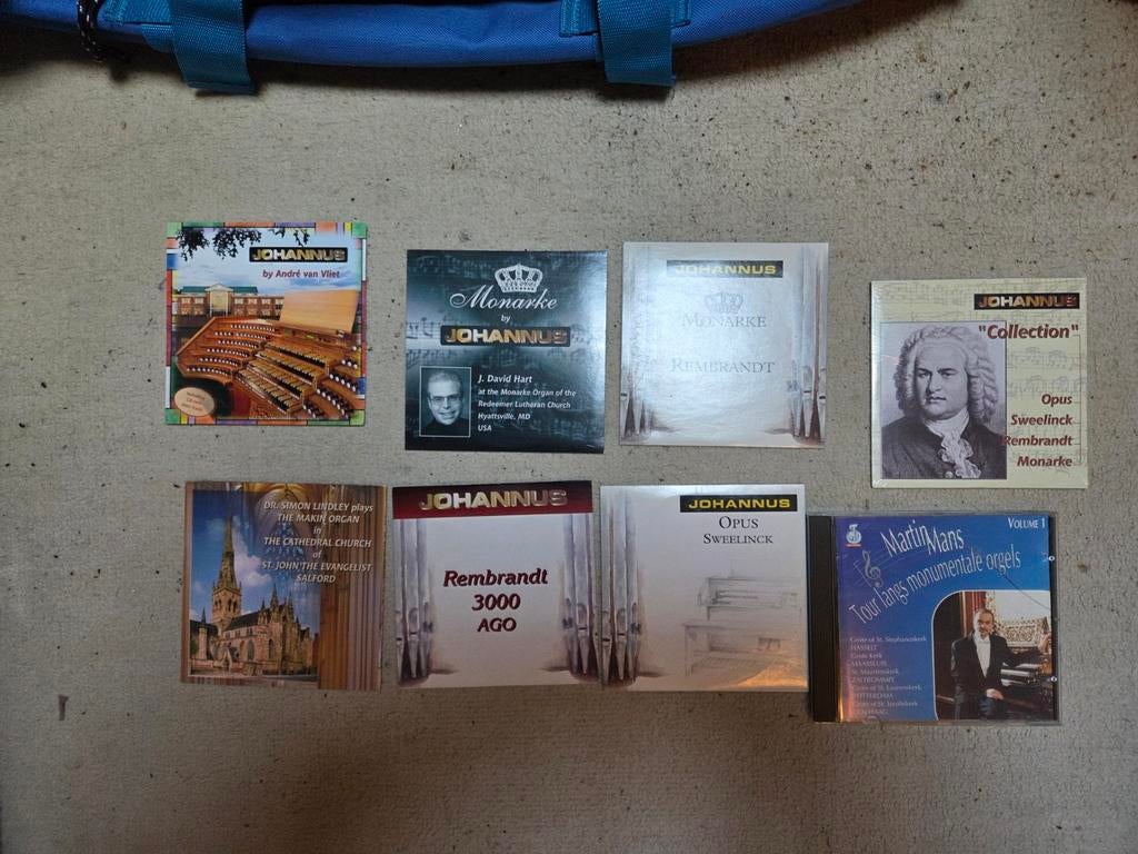 Klassieke Orgel CD's: Johannus Promo en 1CD Martin Mans, Gebruikt, Boxset, Ophalen of Verzenden, Orkest of Ballet