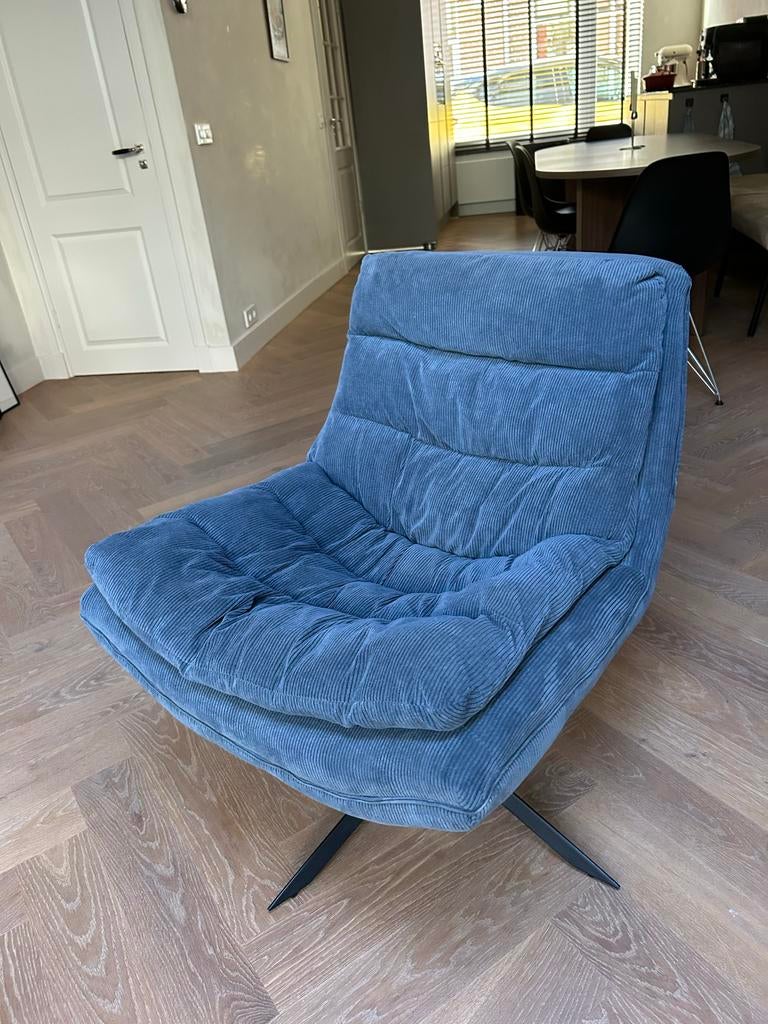 Dutchbone fauteuil Vince, Huis en Inrichting, Fauteuils, Ophalen, Zo goed als nieuw, Stof, 75 tot 100 cm