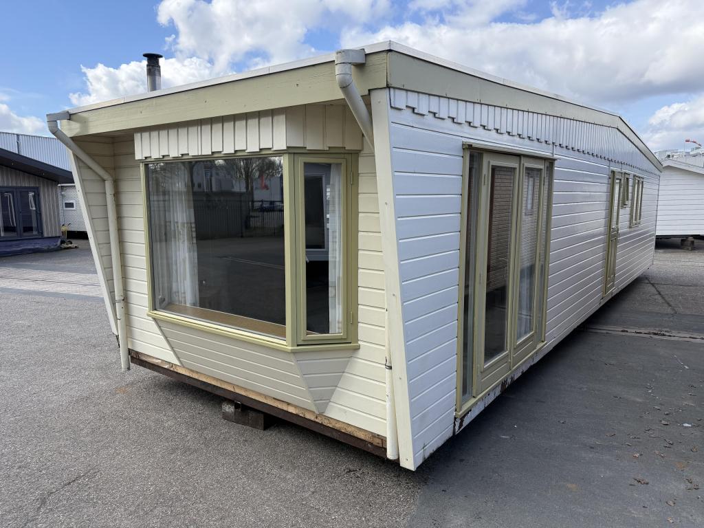 Saricar Chalet 12.60 x 3.80 m 2 Slp Winterhard, Caravans en Kamperen, Niet ingevuld, Niet ingevuld, Niet ingevuld