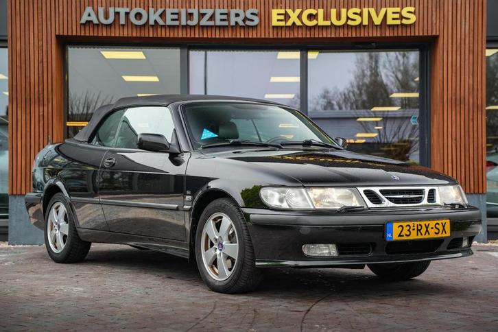 Saab 9-3 Cabrio 2.0t Anniversary, Auto's, Saab, Bedrijf, Te koop, Saab 9-3, ABS, Airbags, Airconditioning, Alarm, Boordcomputer