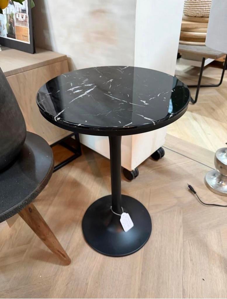 Sale! Bijzettafel DTP, Huis en Inrichting, Tafels | Bijzettafels, Ophalen, Nieuw, Rond, Minder dan 55 cm