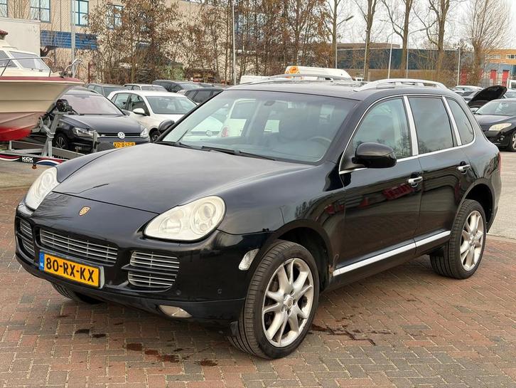 Porsche Cayenne 3.2 Airco! 280DKM NAP! Zwart! 2005! YOUNGTIM, Auto's, Porsche, Bedrijf, Te koop, Cayenne, 4x4, ABS, Airbags, Airconditioning