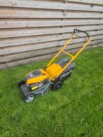 Stiga benzinemaaier, Ophalen