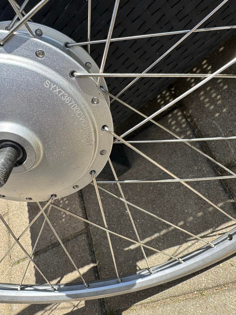 Giant voorwielmotor 36V - E-bike motor, Ophalen of Verzenden, Gebruikt