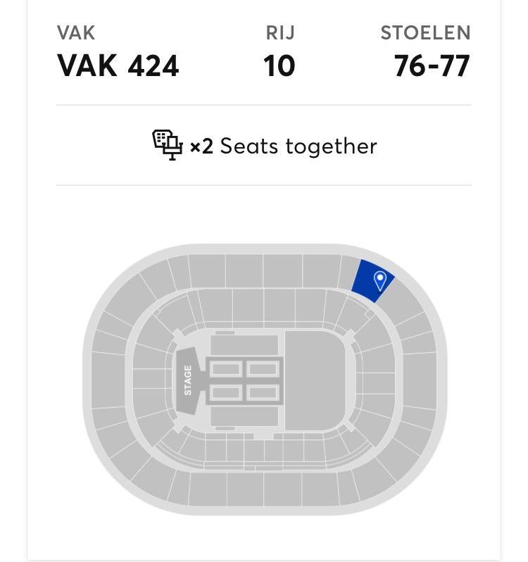 Tickets voor Harry Styles opening night 16 mei, Tickets en Kaartjes, Drie personen of meer, Mei