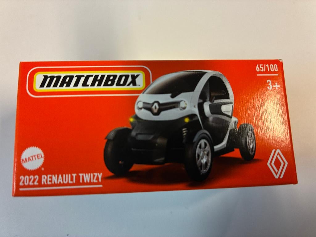 89813: Renault Twizy - 2022 - Matchbox, Nieuw, Ophalen of Verzenden, Gondel 1, 1186MJ Amstelveen, Service.nl@mattel.com