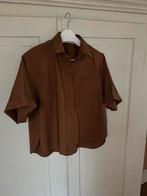 Zara blouse nieuw, Ophalen, Zo goed als nieuw, Maat 38/40 (M), Bruin