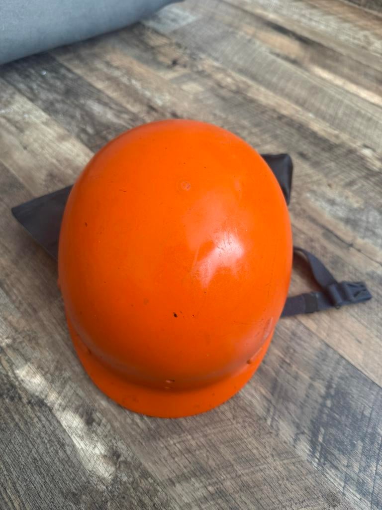 Oranje veiligheidshelm - Gebruikt, Ophalen of Verzenden, Gebruikt