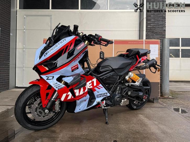 Italjet Dragster 700 Twin Limited 2 Stuks Gresini / Zwart, Motoren, Motoren | Overige merken, Bedrijf, Overig, meer dan 35 kW