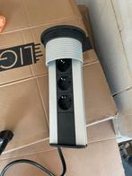 Evoline Pop-Up Stopcontact 3x230V - Inbouw Tafel/Keukenblad, Doe-het-zelf en Verbouw, Elektra en Kabels, Ophalen of Verzenden