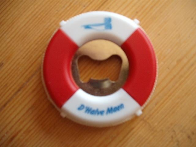 Grolsch opener i.v.v. boei d'Halve Maen, Ophalen of Verzenden, Flesopener, Grolsch