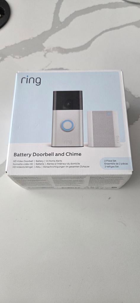 Ring deurbel nieuw in verpakking, Ophalen of Verzenden, Nieuw