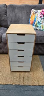 Lade kastje, Ophalen, Minder dan 50 cm, 5 laden of meer, Zo goed als nieuw