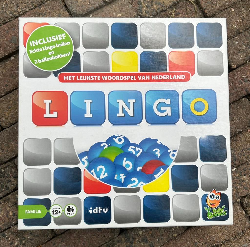 Tulip Games Lingo Spel, Hobby en Vrije tijd, Ophalen, Zo goed als nieuw