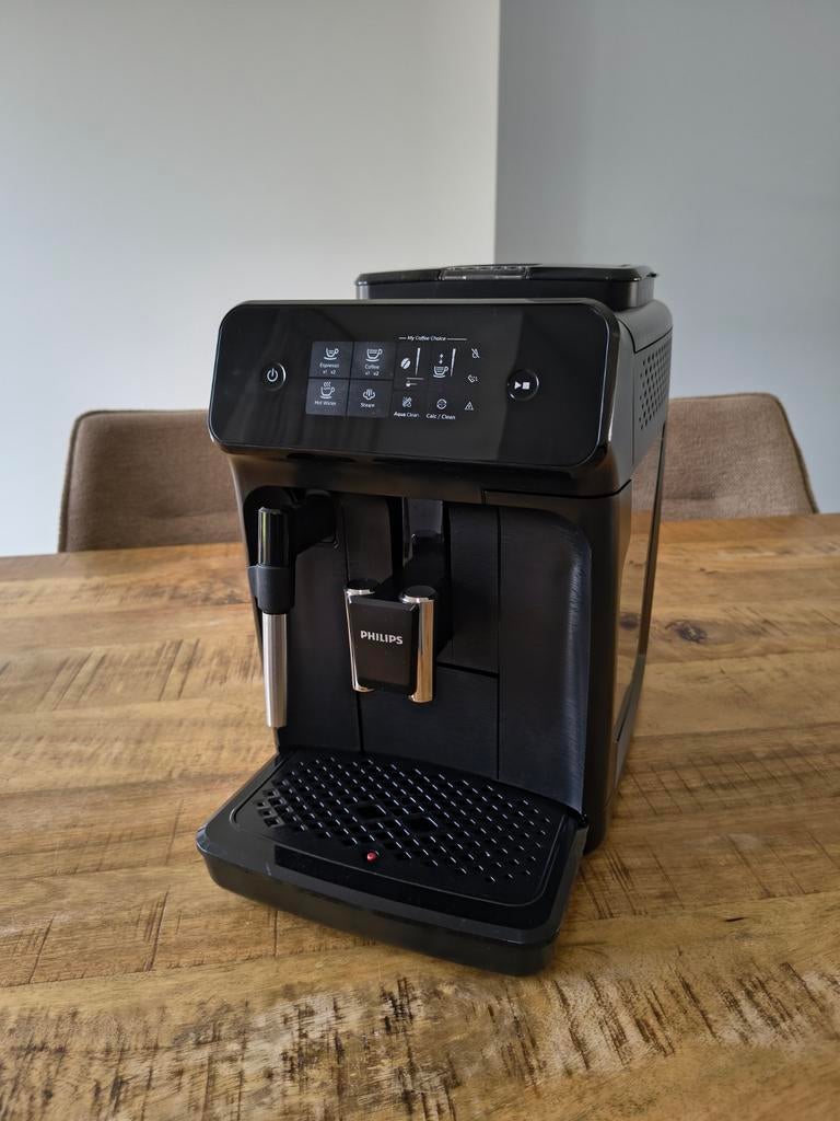 Philips EP1220 Volautomatische Espressomachine, Gebruikt, Espresso apparaat, 2 tot 4 kopjes, Afneembaar waterreservoir