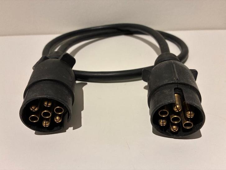 Verlengkabel/aansluitkabel voor aanhanger 7-polig, Auto diversen, Aanhangwagen-onderdelen, Zo goed als nieuw, Ophalen of Verzenden