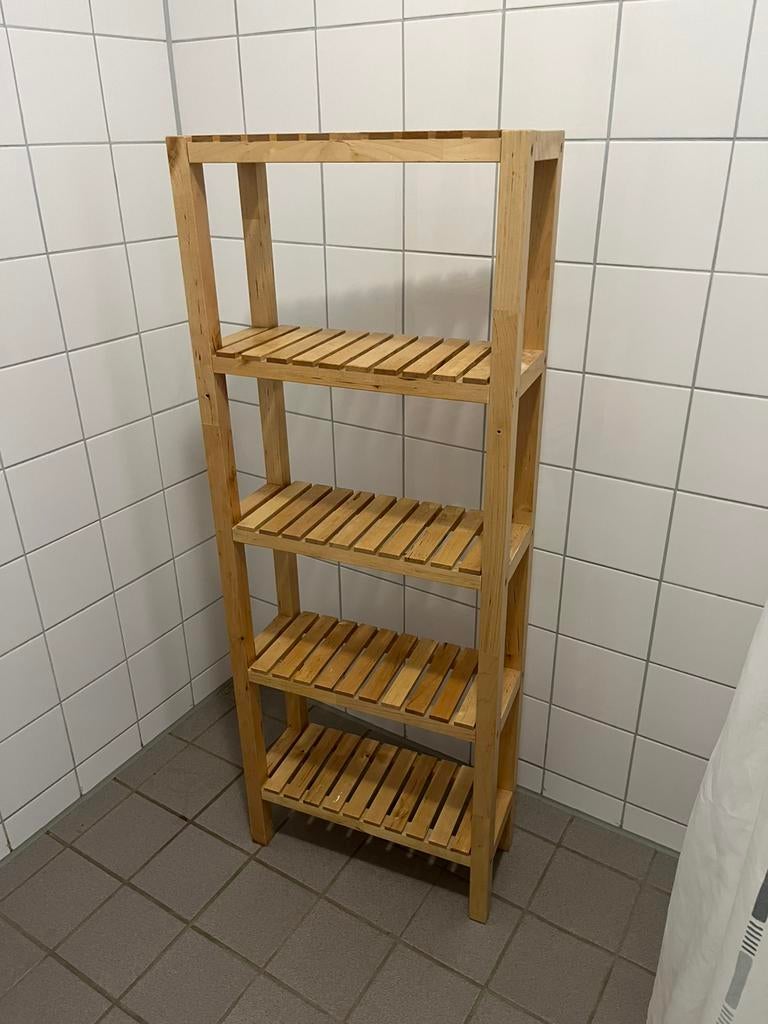 Ikea stellingkast van hout, Ophalen, Zo goed als nieuw