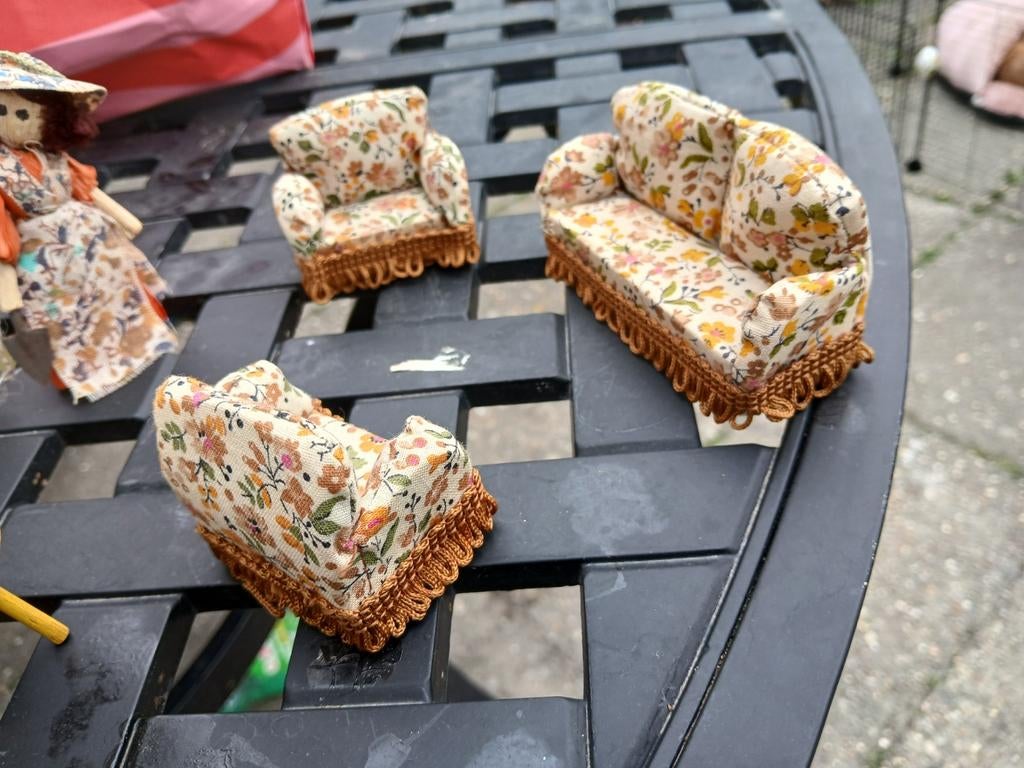 Antieke  poppehuis  spullen, Verzamelen, Ophalen of Verzenden, Poppenhuis