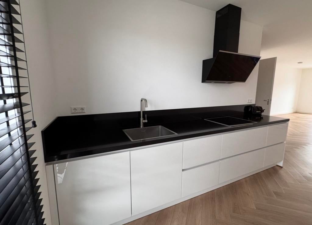 Complete keuken met BEKO apparatuur, hoogglans wit, Ophalen, Gebruikt, Overige materialen, Wit