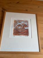 Ingelijste kunstprint "VIS" - B 1998, 8/13, Ophalen of Verzenden