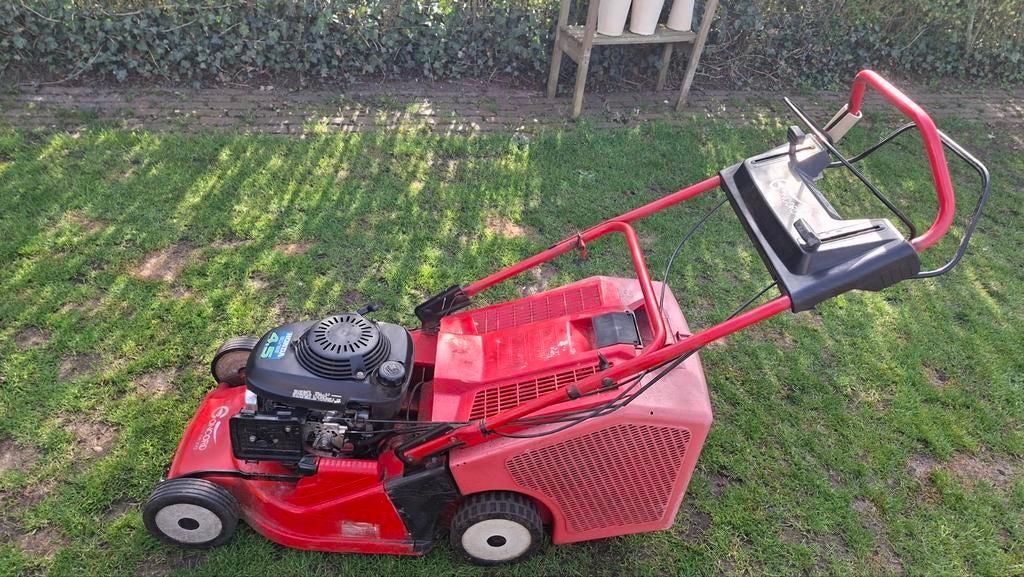 Honda Concorde benzine grasmaaier, Tuin en Terras, Ophalen, Cirkelmaaier, Gebruikt, Opvangbak