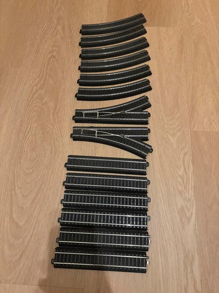 Märklin nieuwe rails set: recht, krom, overgang en wissels, Hobby en Vrije tijd, Modeltreinen | H0, Nieuw, Rails, Wisselstroom