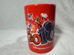 Disneyland resort parijs 2010 mok rood, Ophalen of Verzenden, Mickey Mouse, Zo goed als nieuw, Servies