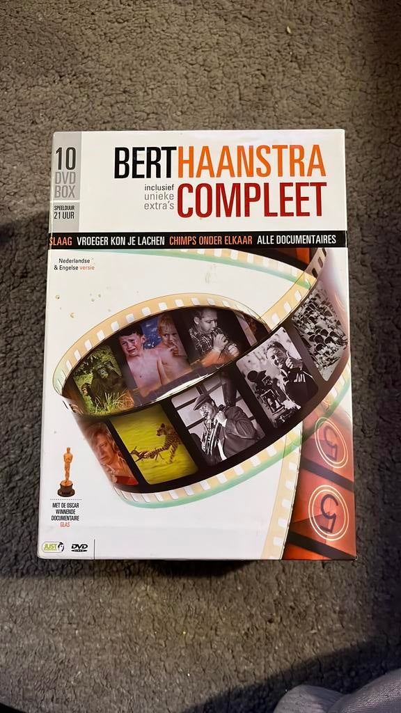 Bert Haanstra Compleet 10 DVD box, Alle leeftijden, Ophalen of Verzenden, Zo goed als nieuw