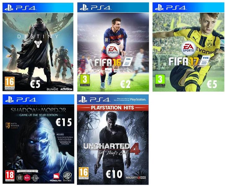 PS4 games, Spelcomputers en Games, Games | Sony PlayStation 4, Zo goed als nieuw, Avontuur en Actie, 1 speler, Vanaf 3 jaar, Ophalen