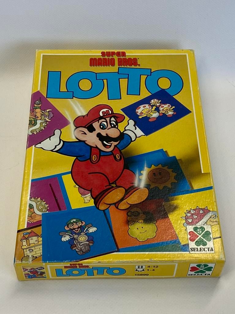 Selecta Lotto Mario Bros, Verzamelen, Ophalen of Verzenden, Gebruikt, Kwartet(ten)