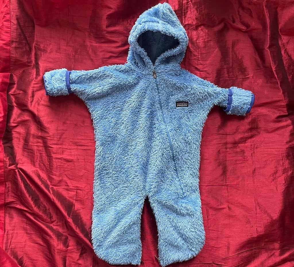 Patagonia Baby's Furry Friends Bunting synchilla overall, Ophalen of Verzenden, Zo goed als nieuw, Kleding