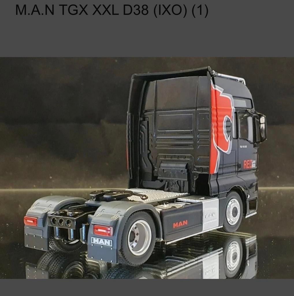MAN TGX XXL D38 IXO 1:43 model vrachtwagen, Ophalen of Verzenden, Nieuw, Bus of Vrachtwagen, Overige merken