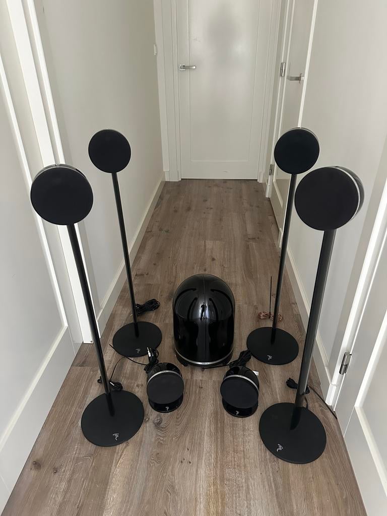 Focal Dome 5.1 surroundset met subwoofer, Ophalen, Zo goed als nieuw, Complete surroundset, Overige merken