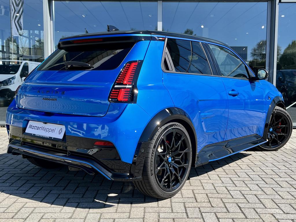 ALPINE A290 GTS 52 kWh 220PK | SOH 99,3% | Pack Driving | Pa, Auto's, Alpine, 12 maanden, Gebruikt, Adaptive Cruise Control, Blauw
