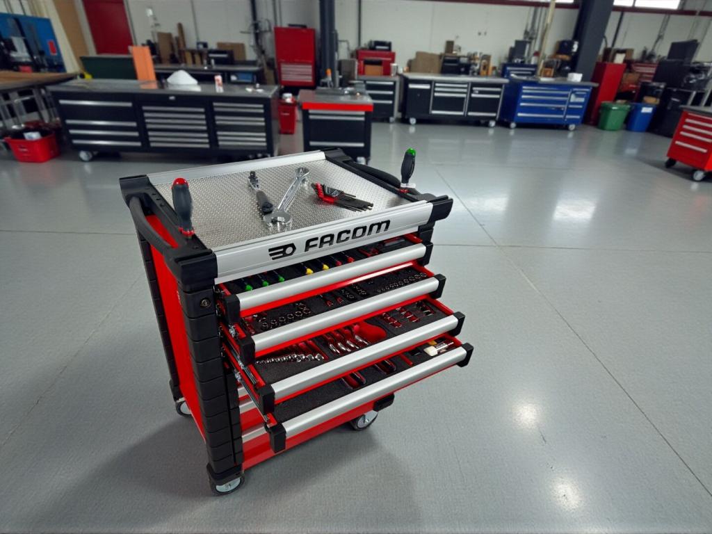 Facom JETCMM150BNL Gevulde gereedschapswagen 8 Laden |, Niet ingevuld, Niet ingevuld, Niet ingevuld