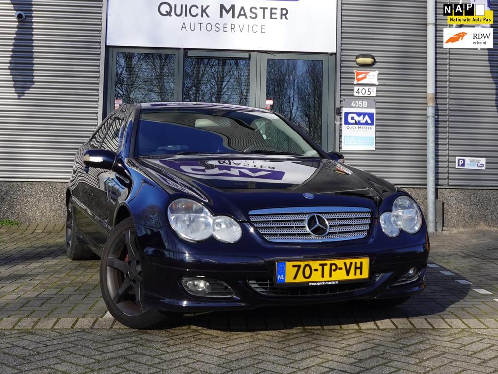 Mercedes-Benz C-klasse Sportcoupé 200 K. - NAP - Airco, Gebruikt, 4 cilinders, 4 stoelen, 1796 cc