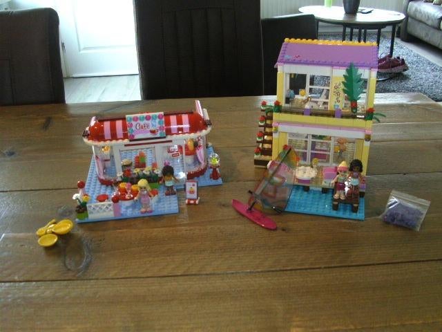 Lego Friends sets 3061 en 41037, Lego, Compleet, Friends, Ophalen of Verzenden
