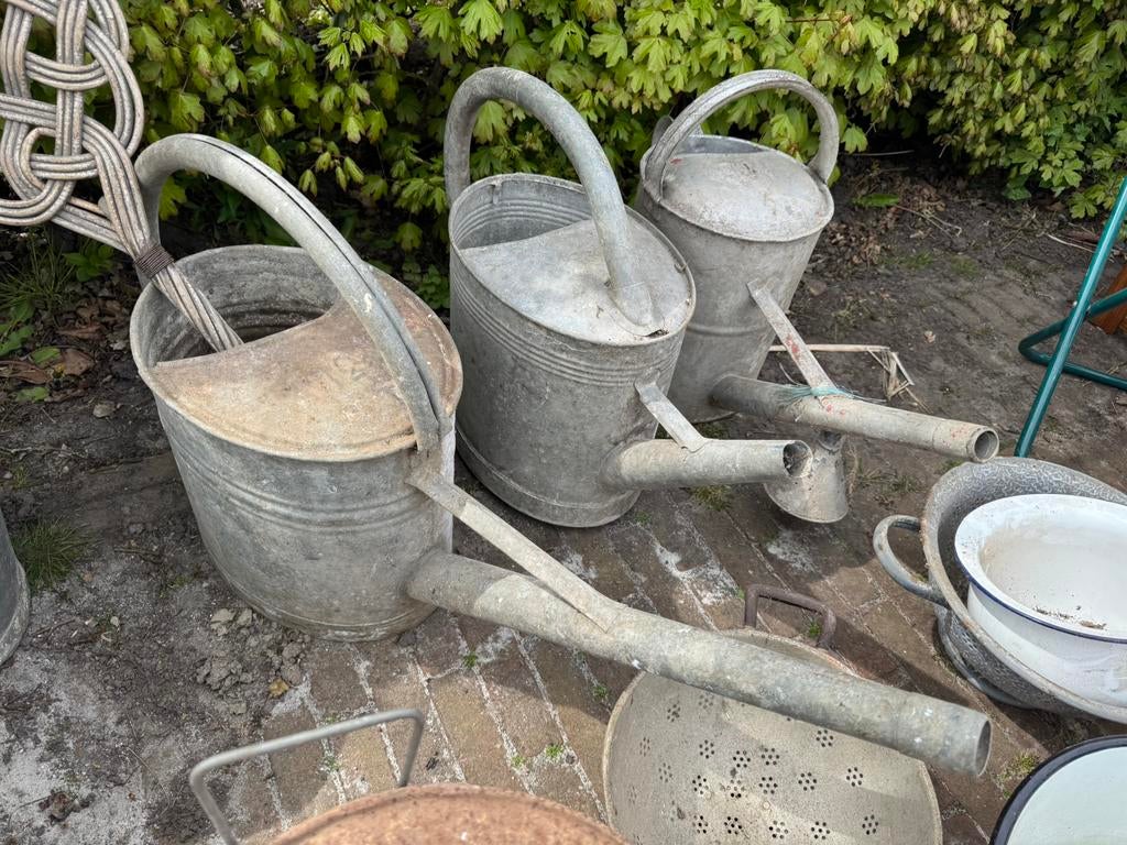 3 zinken gieters, Overige materialen, Xx, Ophalen of Verzenden, Xx