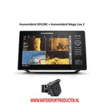 Humminbird XPLORE 10 CHO + Mega Live 2 ( 447602 + 447610 ), Verzenden, Nieuw, Kaartplotter of Fish Finder